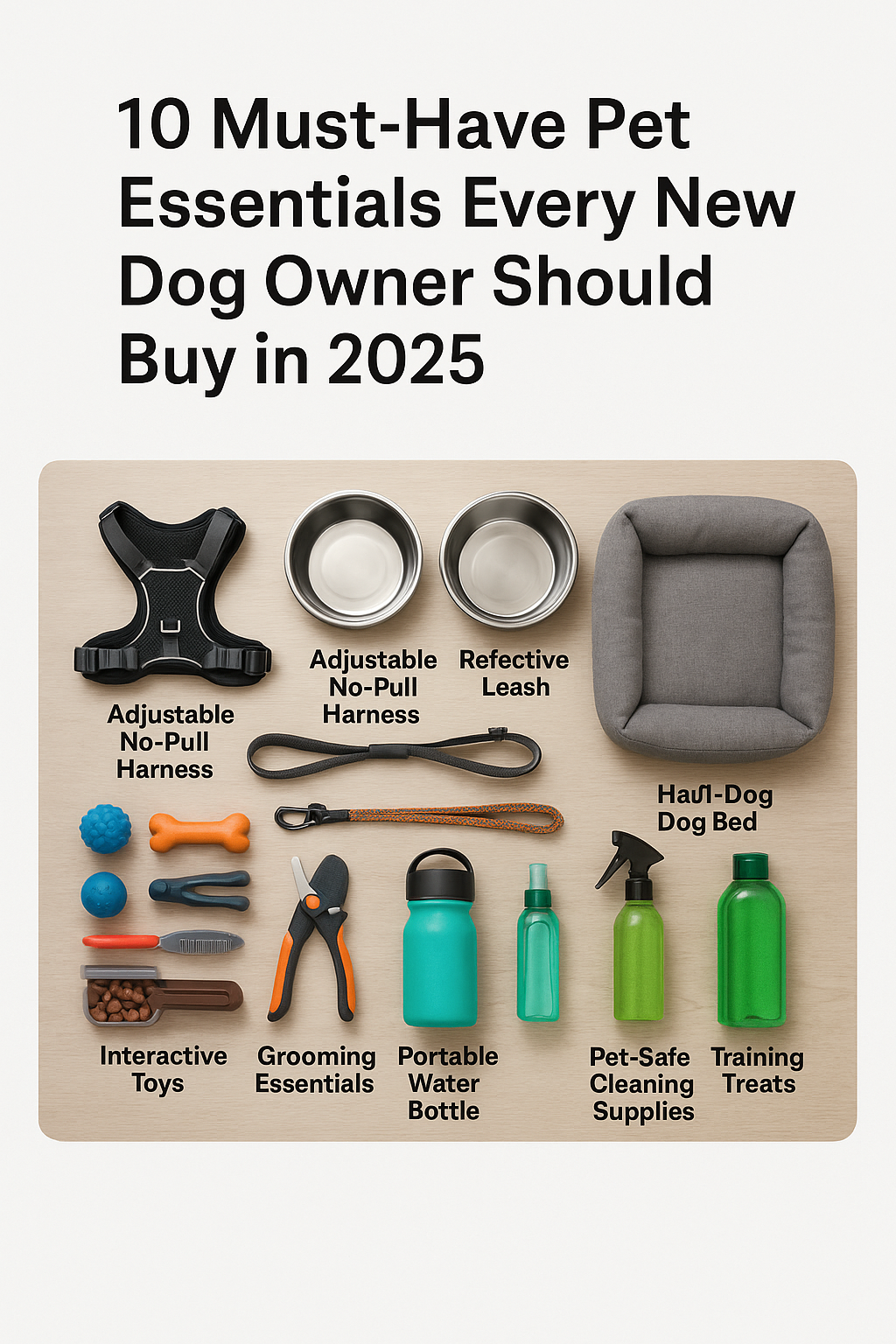 10 Must-Have Pet Essentials Every New Dog Owner Should Buy in 2025