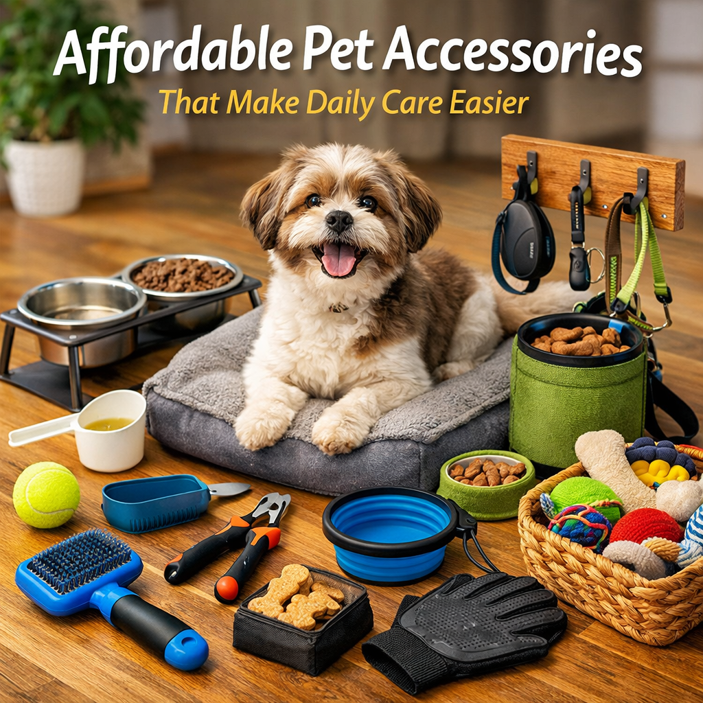 Affordable Pet Accessories That Make Daily Care Easier