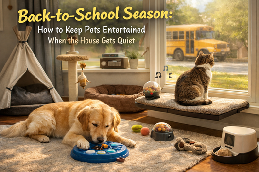Back-to-School Season: How to Keep Pets Entertained When the House Gets Quiet