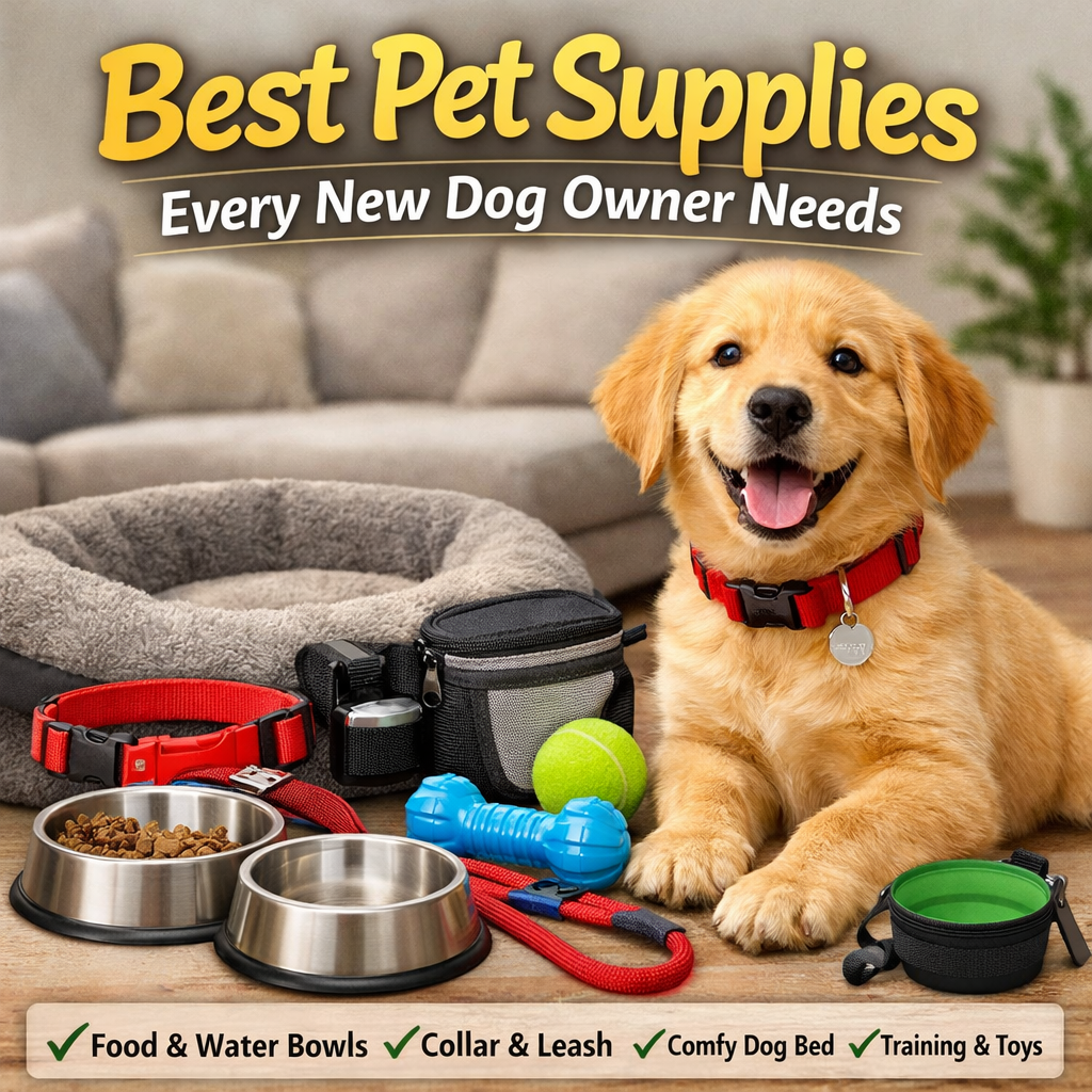 Best Pet Supplies Every New Dog Owner Needs