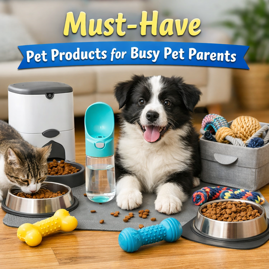 Must-Have Pet Products for Busy Pet Parents