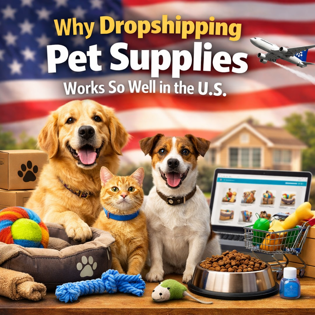 Why Dropshipping Pet Supplies Works So Well in the U.S.